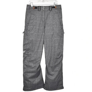 NWOT Columbia Convert  Snowboard Pants Winter Gray Silver Ski Size Medium